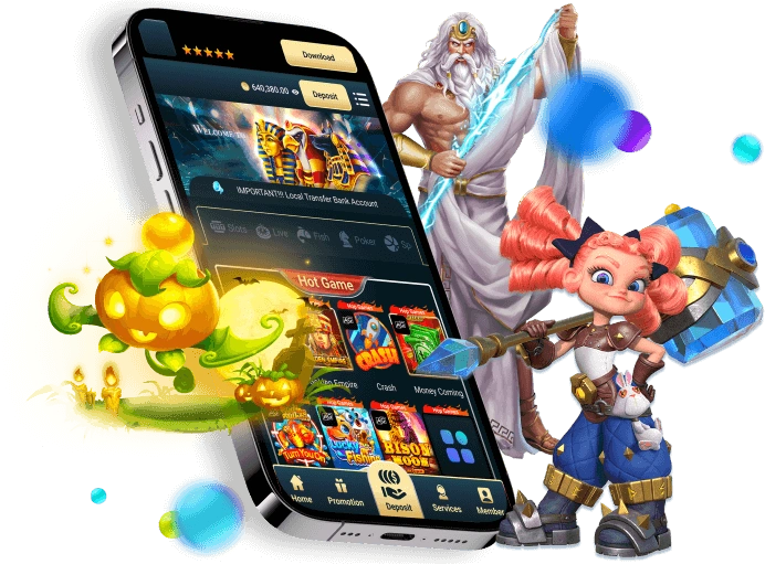 Giao diện game bắn cá V6BET với nhiều loài cá và kho báu